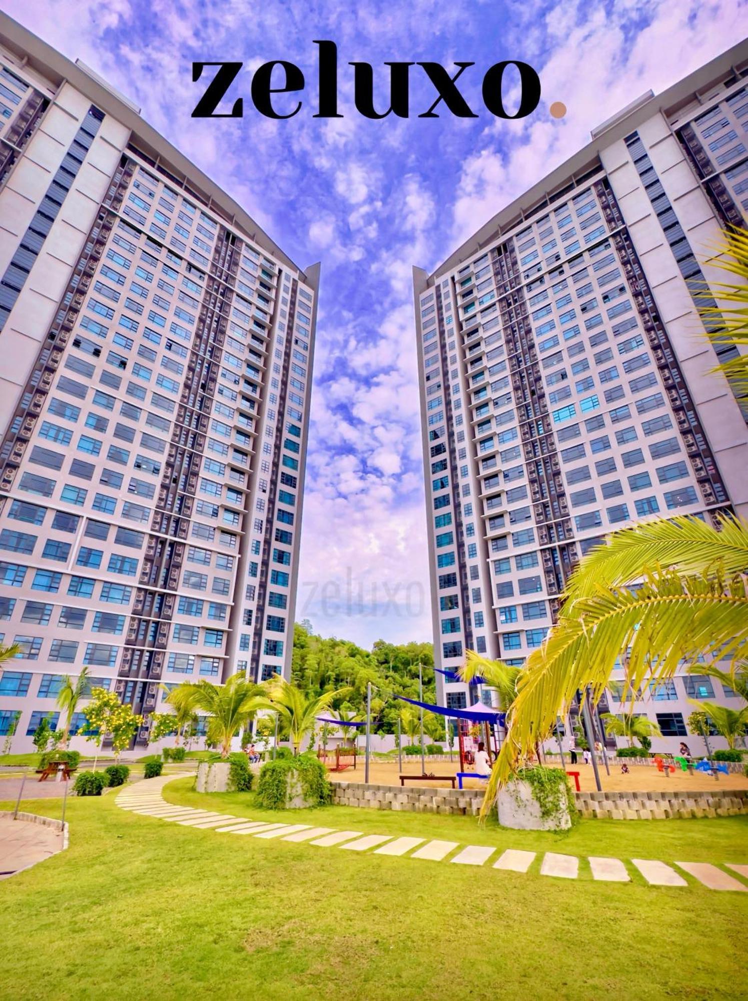#6 Jesselton Quay City Pads Seaview By Zeluxo Kota Kinabalu Exteriör bild
