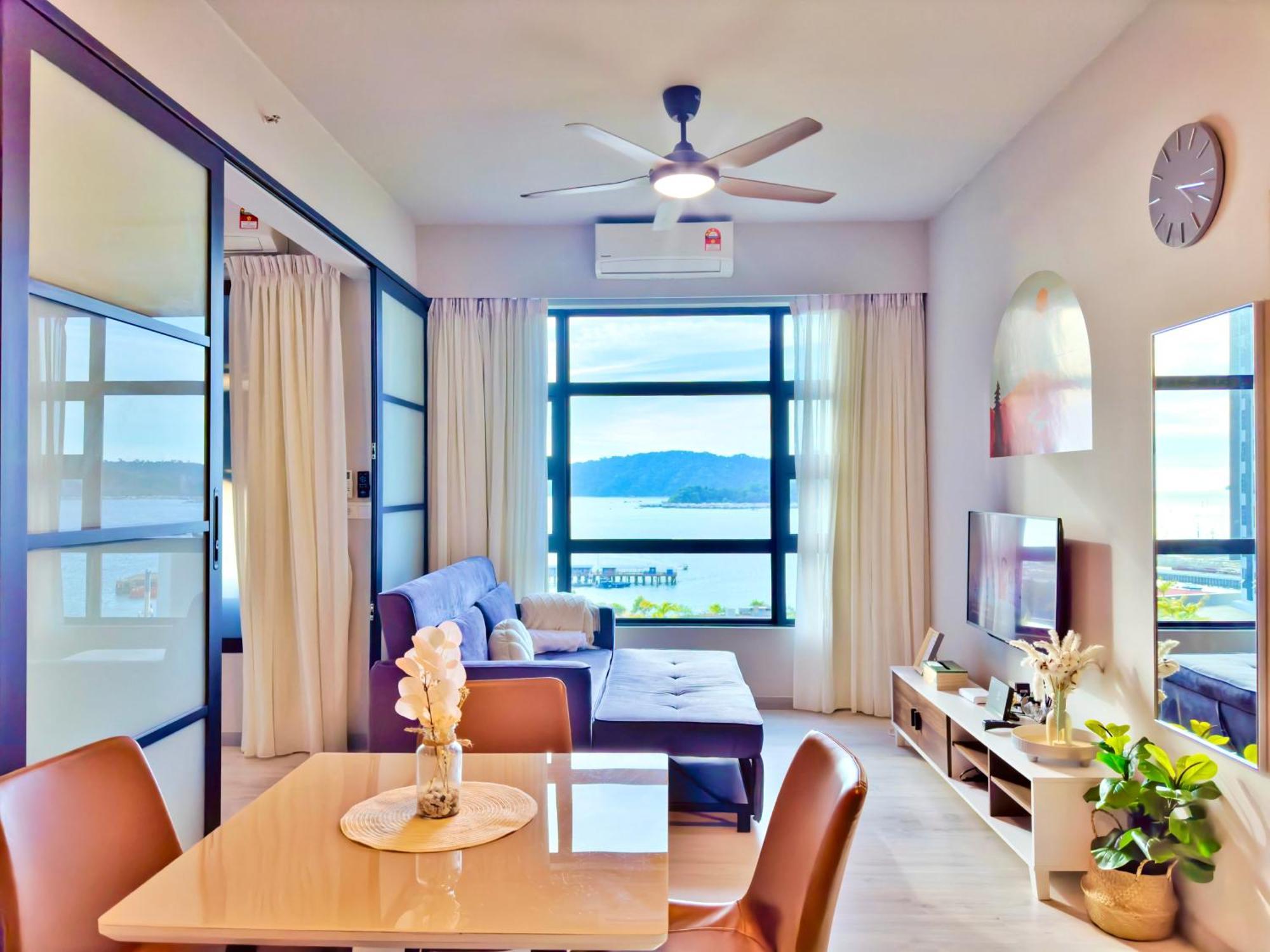 #6 Jesselton Quay City Pads Seaview By Zeluxo Kota Kinabalu Exteriör bild