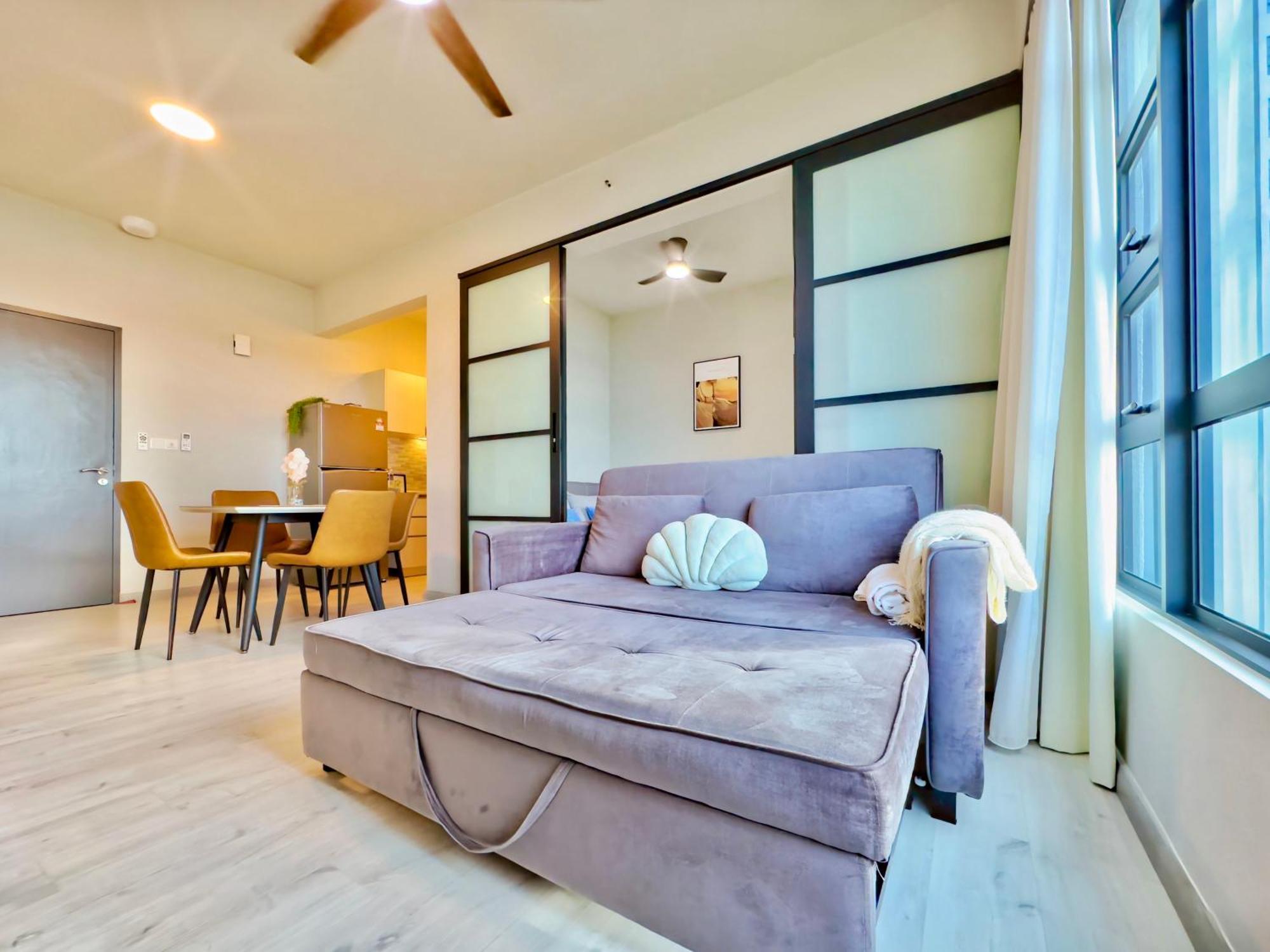#6 Jesselton Quay City Pads Seaview By Zeluxo Kota Kinabalu Exteriör bild